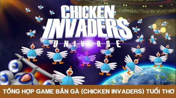 game bắn trứng - Chicken Invaders (loạt trò chơi)