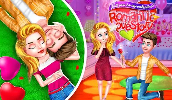 game valentine - Love Story: High School Romance